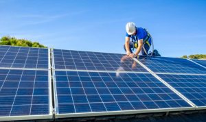 Installation et mise en production des panneaux solaires photovoltaïques à Saint-Laurent-Nouan